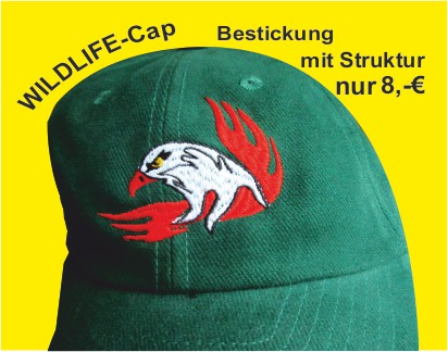 Wildlife Cap Bestickung